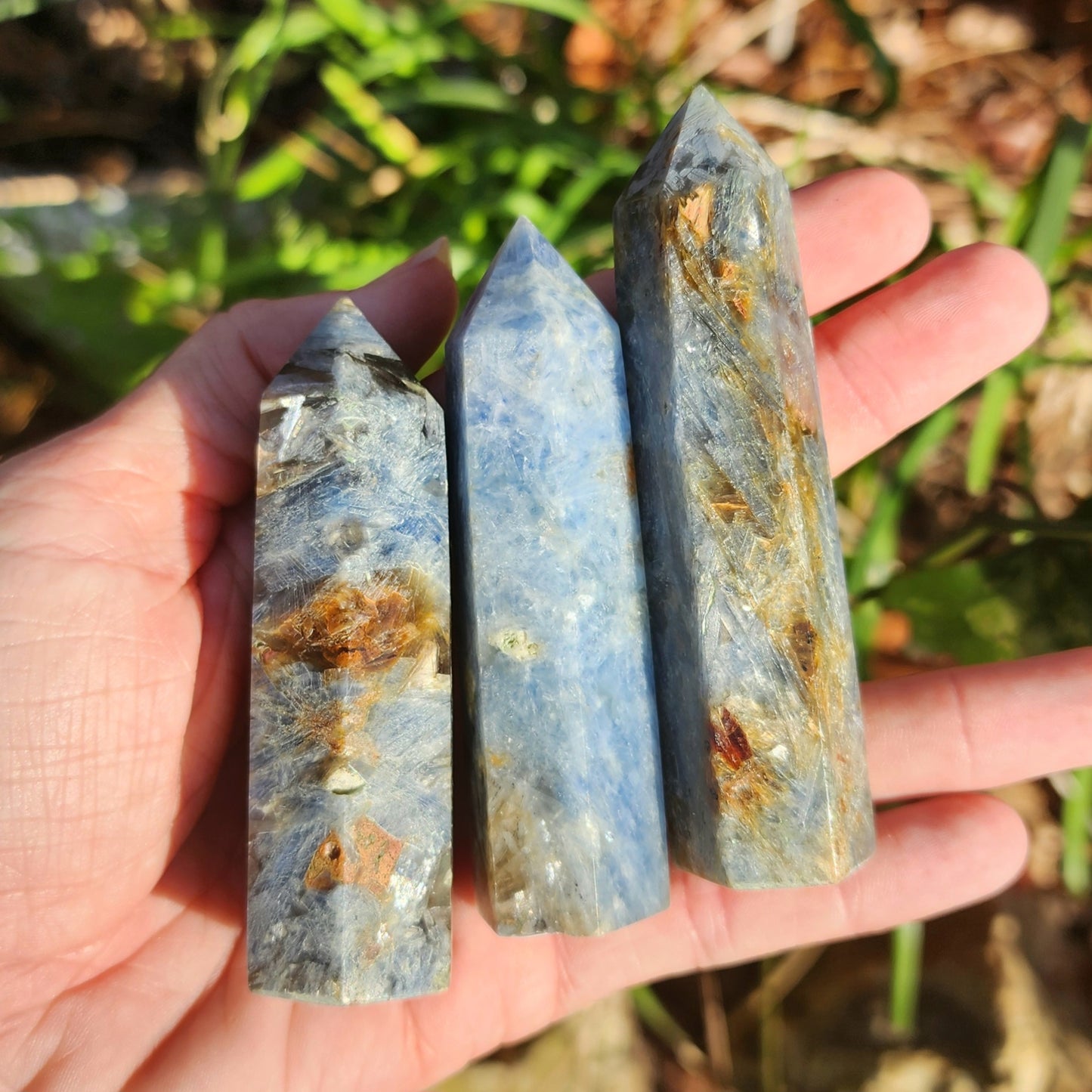 Blue Kyanite Towers