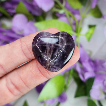 Dream Amethyst Mini Heart