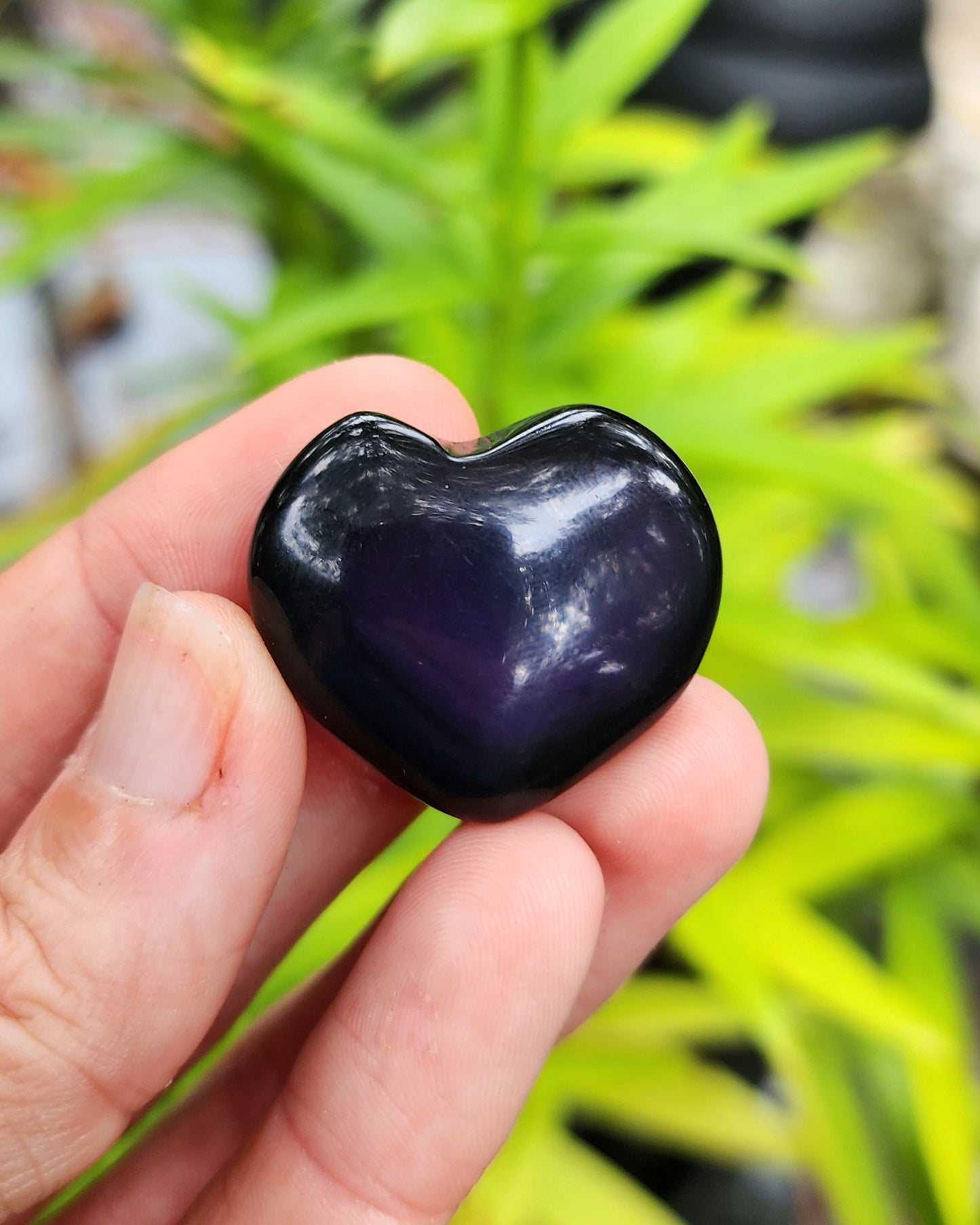 Rainbow Obsidian Small Heart