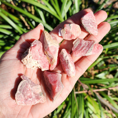 Raw Rhodochrosite